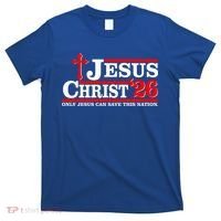 Jesus Christ 2026 Only Jesus Can Save This Nation T-Shirt thumb 0