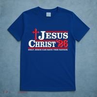 Jesus Christ 2026 Only Jesus Can Save This Nation T-Shirt thumb 5