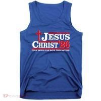 Jesus Christ 2026 Only Jesus Can Save This Nation Tank Top thumb 0