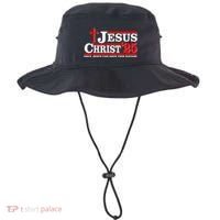 Jesus Christ 2025 Only Jesus Can Save This Nation Christian Catholic Bucket Hat thumb 0