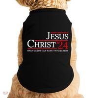Jesus Christ 2024 Only Jesus Can Save This Nation Doggie Tank thumb 0