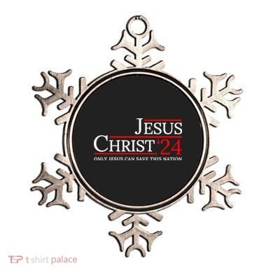 Jesus Christ 2024 Only Jesus Can Save This Nation Ornament