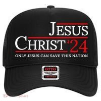 Jesus Christ 2024 Only Jesus Can Save This Nation Hat thumb 0