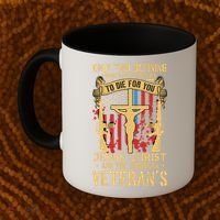 Jesus Christ And The American Veteran's Coffee Mug thumb 2