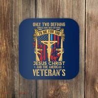 Jesus Christ And The American Veteran's Coaster thumb 0