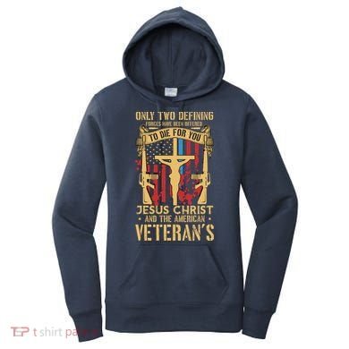 Jesus Christ And The American Veteran's Women's Hoodie