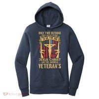 Jesus Christ And The American Veteran's Women's Hoodie thumb 0