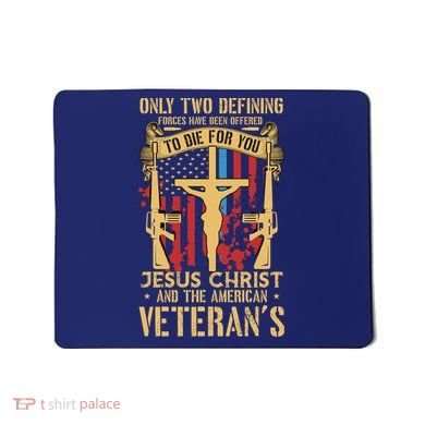 Jesus Christ And The American Veteran's Mousepad