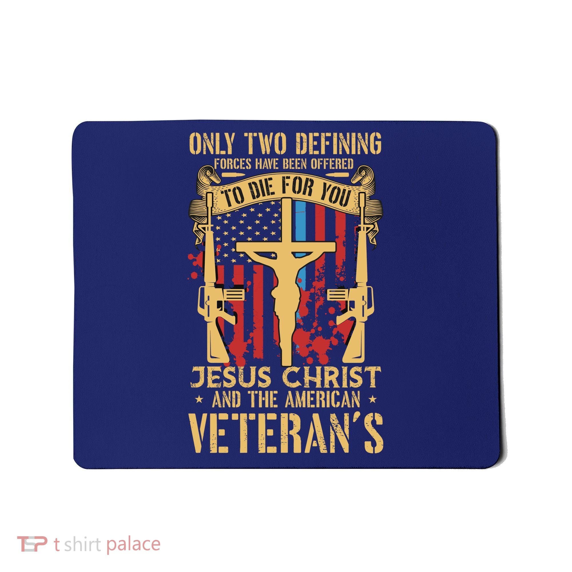 Jesus Christ And The American Veteran's Mousepad