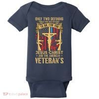 Jesus Christ And The American Veteran's Baby Bodysuit thumb 0