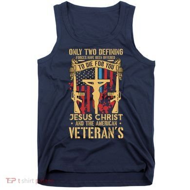 Jesus Christ And The American Veteran's Tank Top