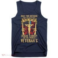 Jesus Christ And The American Veteran's Tank Top thumb 0