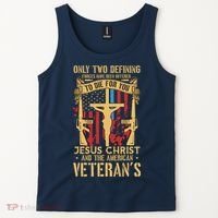 Jesus Christ And The American Veteran's Tank Top thumb 2