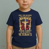 Jesus Christ And The American Veteran's Toddler T-Shirt thumb 2