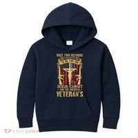 Jesus Christ And The American Veteran's Kids Hoodie thumb 0