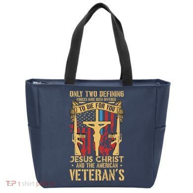 Jesus Christ And The American Veteran's Tote Bag