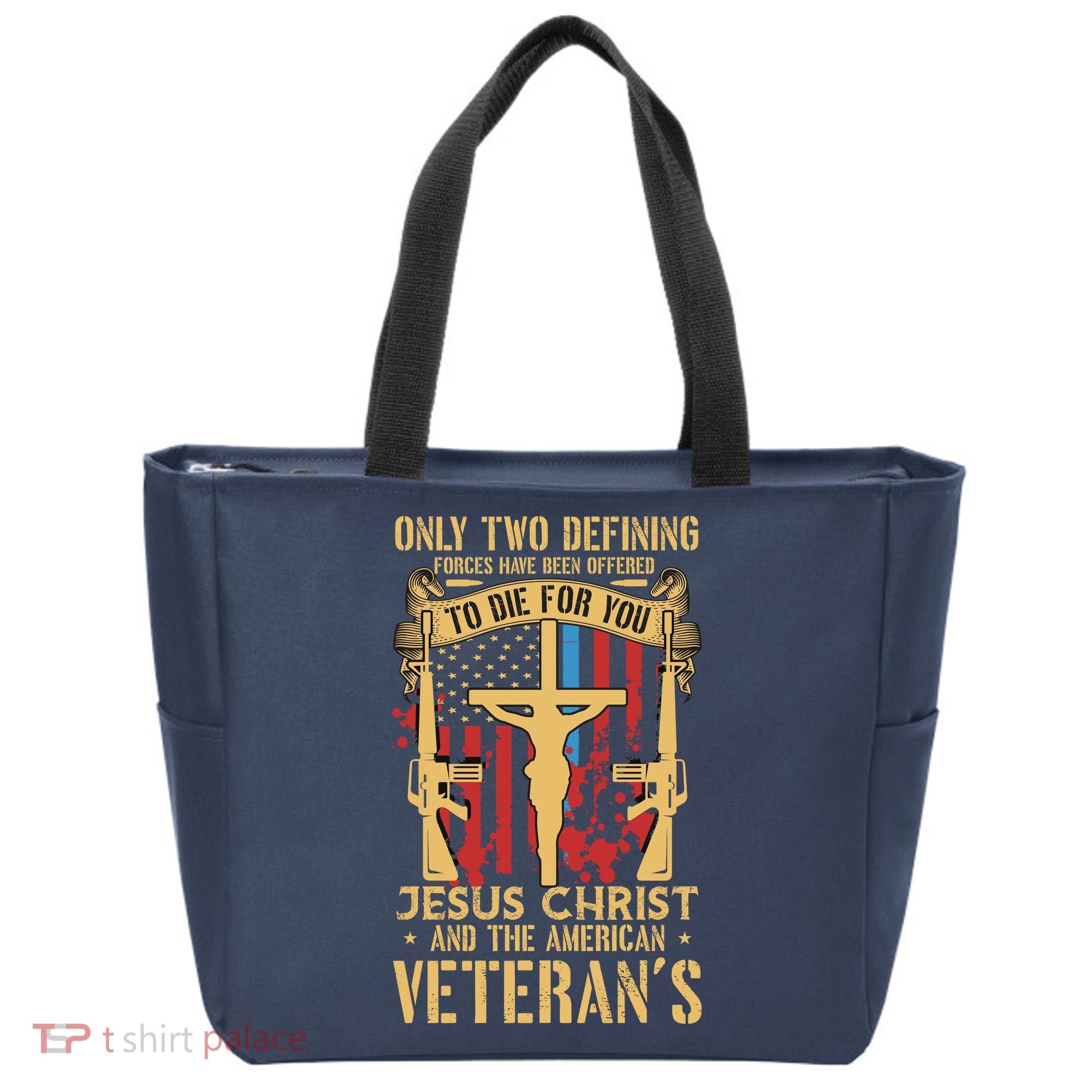 Jesus Christ And The American Veteran's Tote Bag