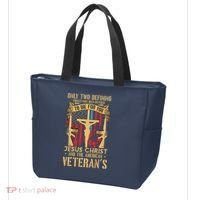 Jesus Christ And The American Veteran's Tote Bag thumb 3