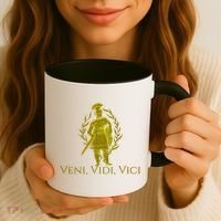 Julius Caesar Ancient Rome Veni Vidi Vici Coffee Mug thumb 3