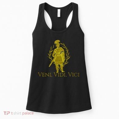 Julius Caesar Ancient Rome Veni Vidi Vici Women's Tank Top