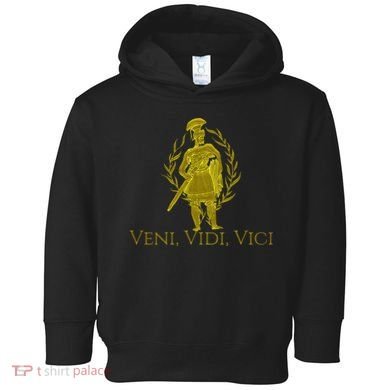 Julius Caesar Ancient Rome Veni Vidi Vici Toddler Hoodie