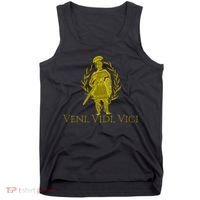 Julius Caesar Ancient Rome Veni Vidi Vici Tank Top thumb 0