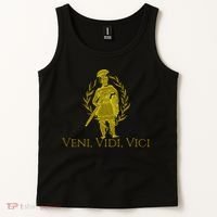 Julius Caesar Ancient Rome Veni Vidi Vici Tank Top thumb 2