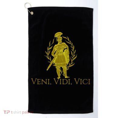 Julius Caesar Ancient Rome Veni Vidi Vici Golf Towel