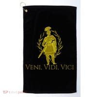 Julius Caesar Ancient Rome Veni Vidi Vici Golf Towel thumb 0