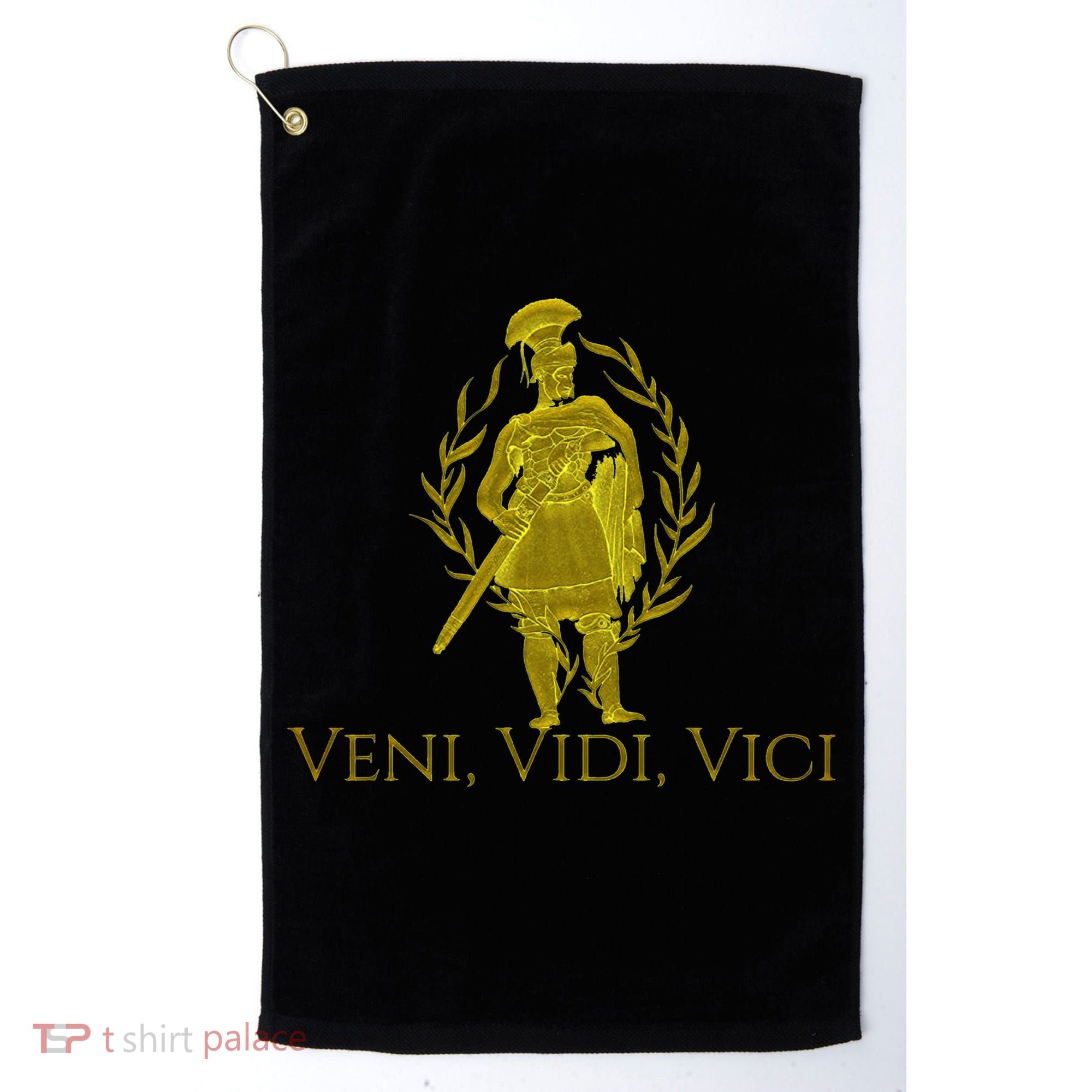 Julius Caesar Ancient Rome Veni Vidi Vici Golf Towel
