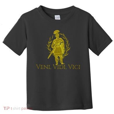 Julius Caesar Ancient Rome Veni Vidi Vici Toddler T-Shirt