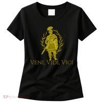 Julius Caesar Ancient Rome Veni Vidi Vici Women's T-Shirt thumb 0