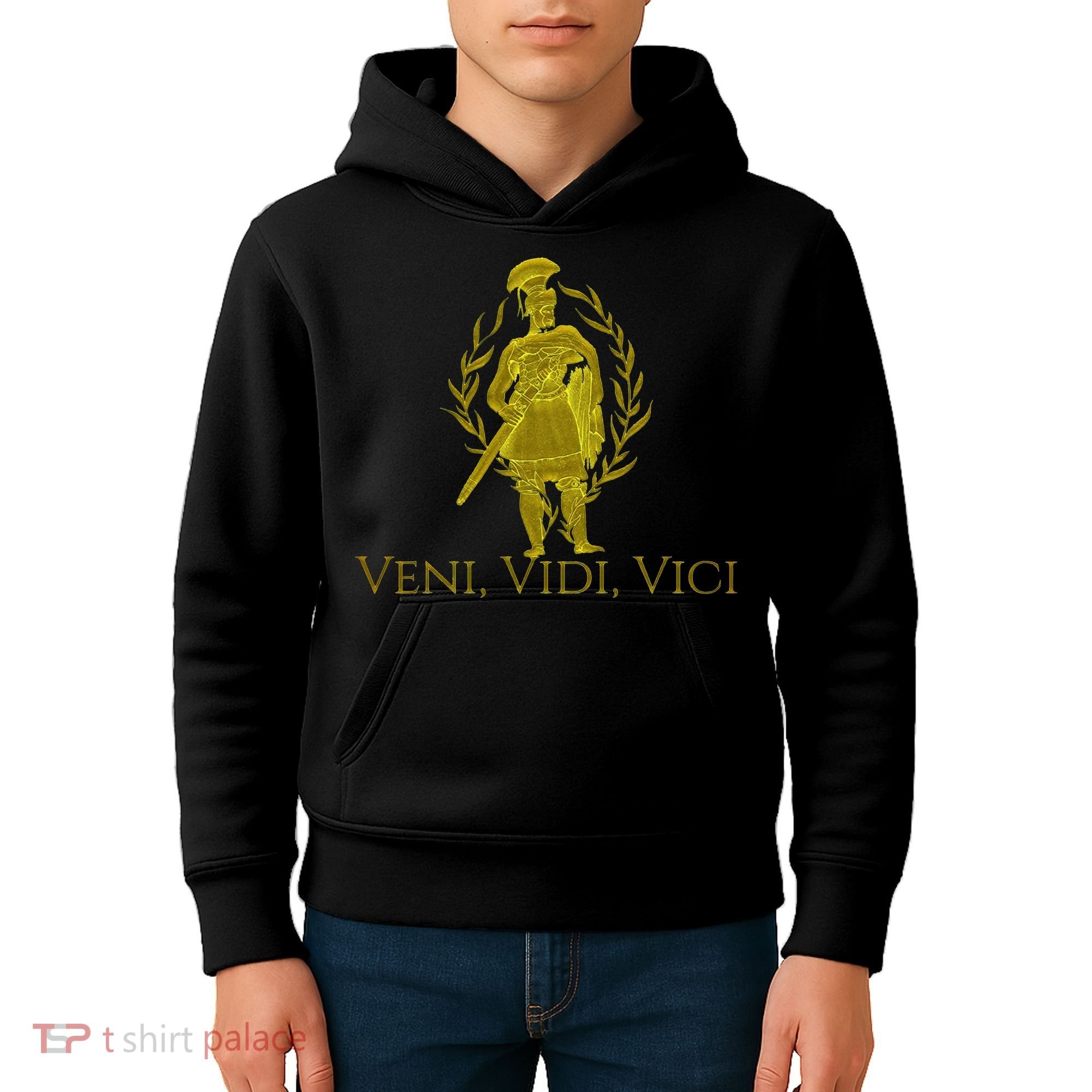 Julius Caesar Ancient Rome Veni Vidi Vici Kids Hoodie