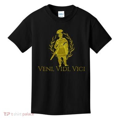 Julius Caesar Ancient Rome Veni Vidi Vici Kids T-Shirt