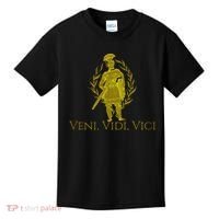 Julius Caesar Ancient Rome Veni Vidi Vici Kids T-Shirt thumb 0