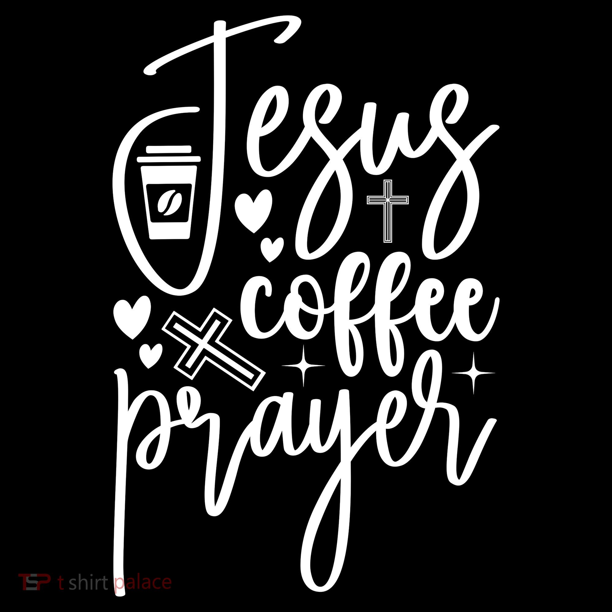 Jesus Coffee And Prayer Christian Catholic Christ Baby Bodysuit