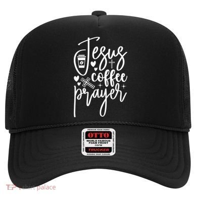 Jesus Coffee And Prayer Christian Catholic Christ Hat