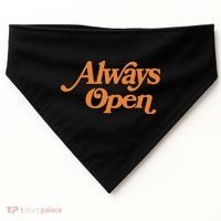 Ja’Marr Chase Always Open USA-Made Doggie Bandana thumb 0