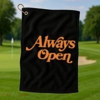 Ja’Marr Chase Always Open Golf Towel thumb 1