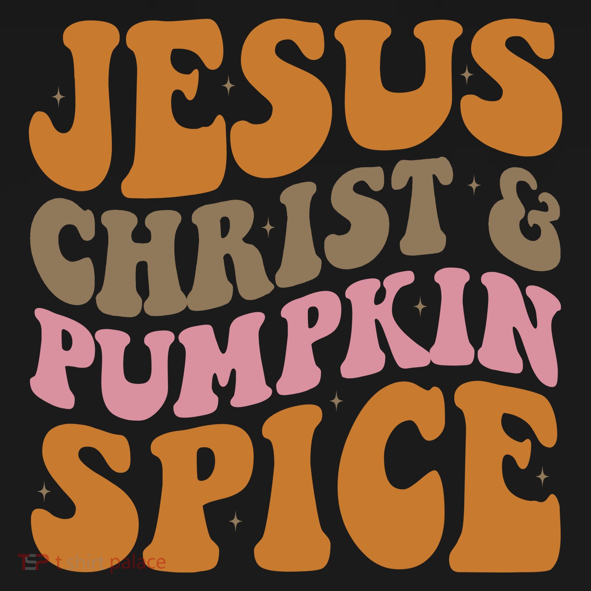 Jesus Christ And Pumpkin Spice Retro Groovy Christianity Toddler Hoodie