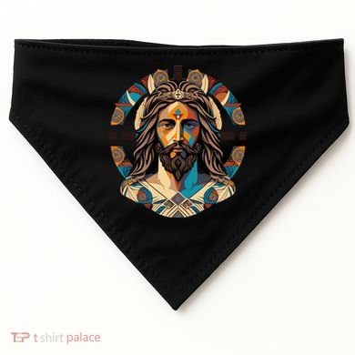 Jesus Christ Art USA-Made Doggie Bandana