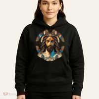 Jesus Christ Art Hoodie thumb 5