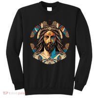 Jesus Christ Art Sweatshirt thumb 0