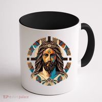 Jesus Christ Art Coffee Mug thumb 1