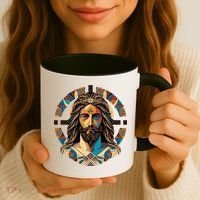 Jesus Christ Art Coffee Mug thumb 3