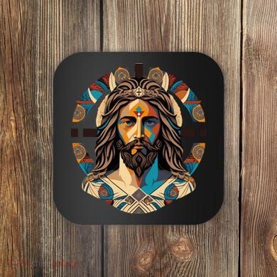 Jesus Christ Art Coaster