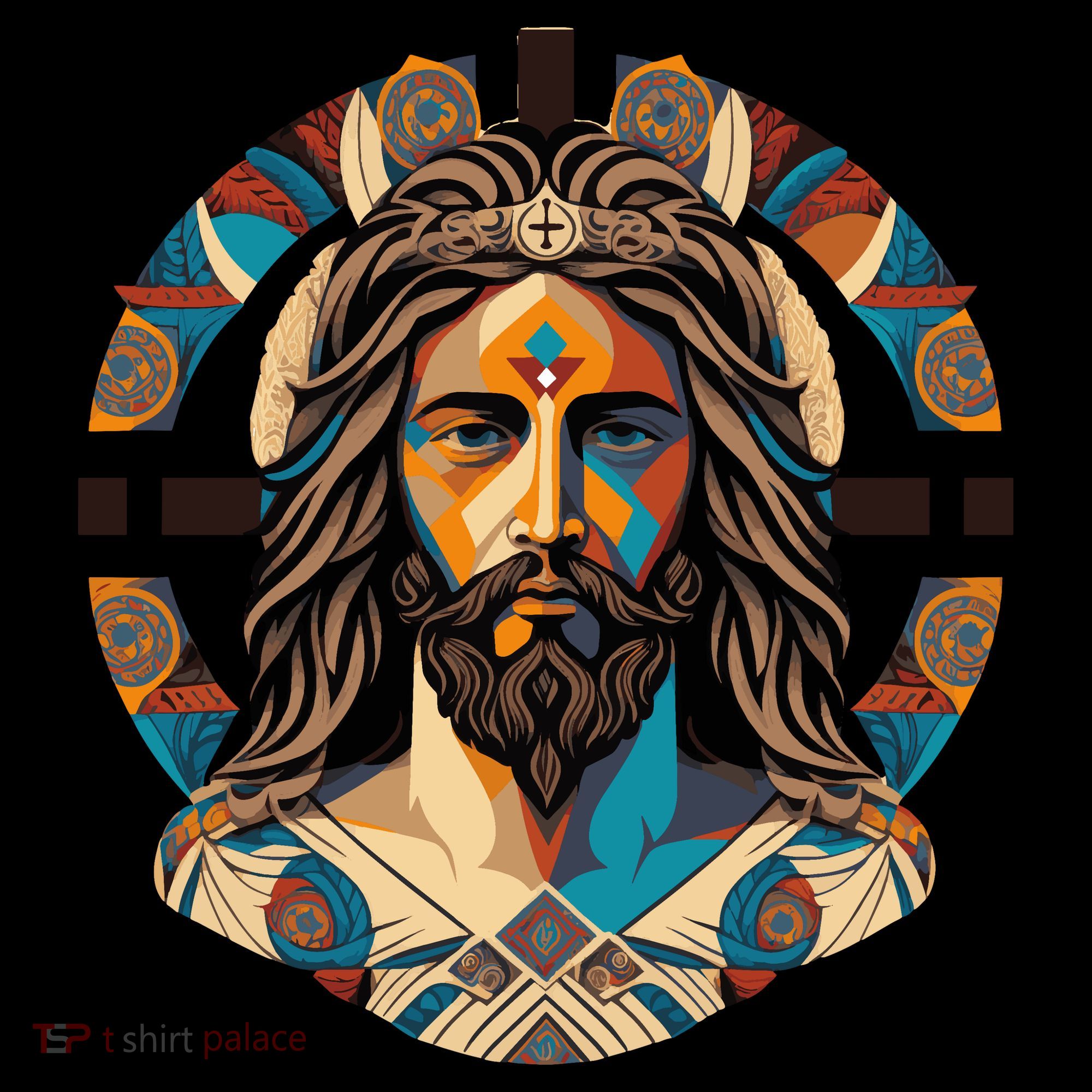 Jesus Christ Art Polo