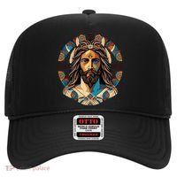 Jesus Christ Art Hat thumb 0
