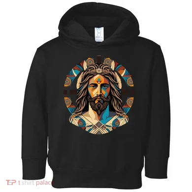 Jesus Christ Art Toddler Hoodie