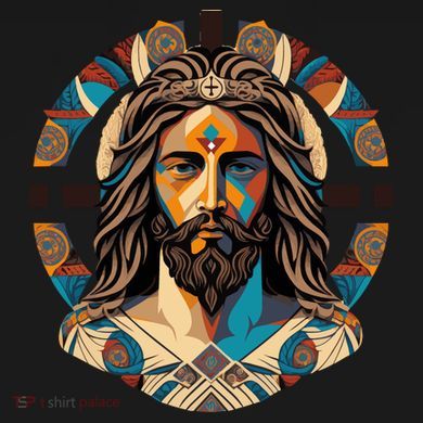 Jesus Christ Art Women's Perfect Tri Rocker Tank